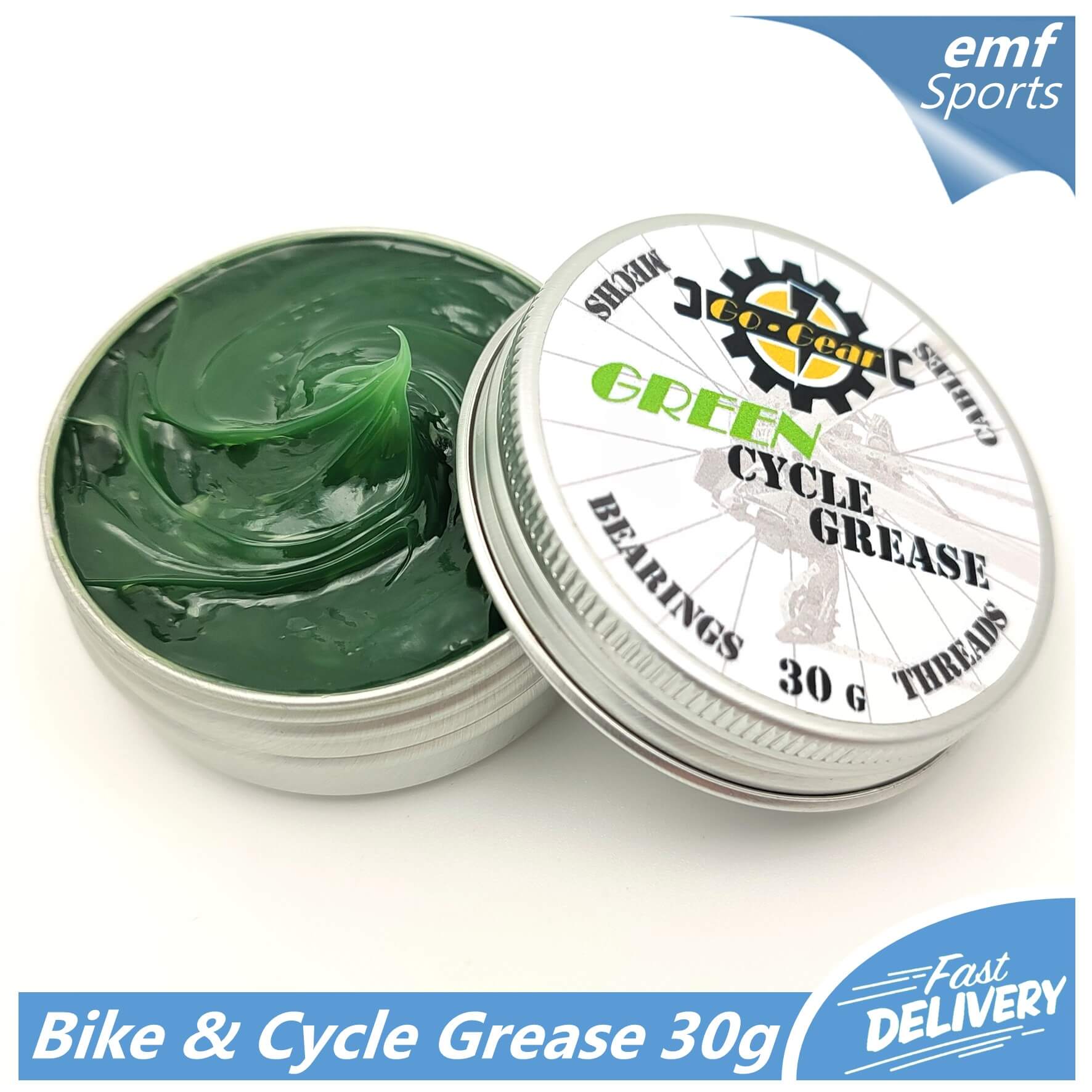 Green Cycle Grease Lubricant For Bike Gears, Bearings & Threads 30g