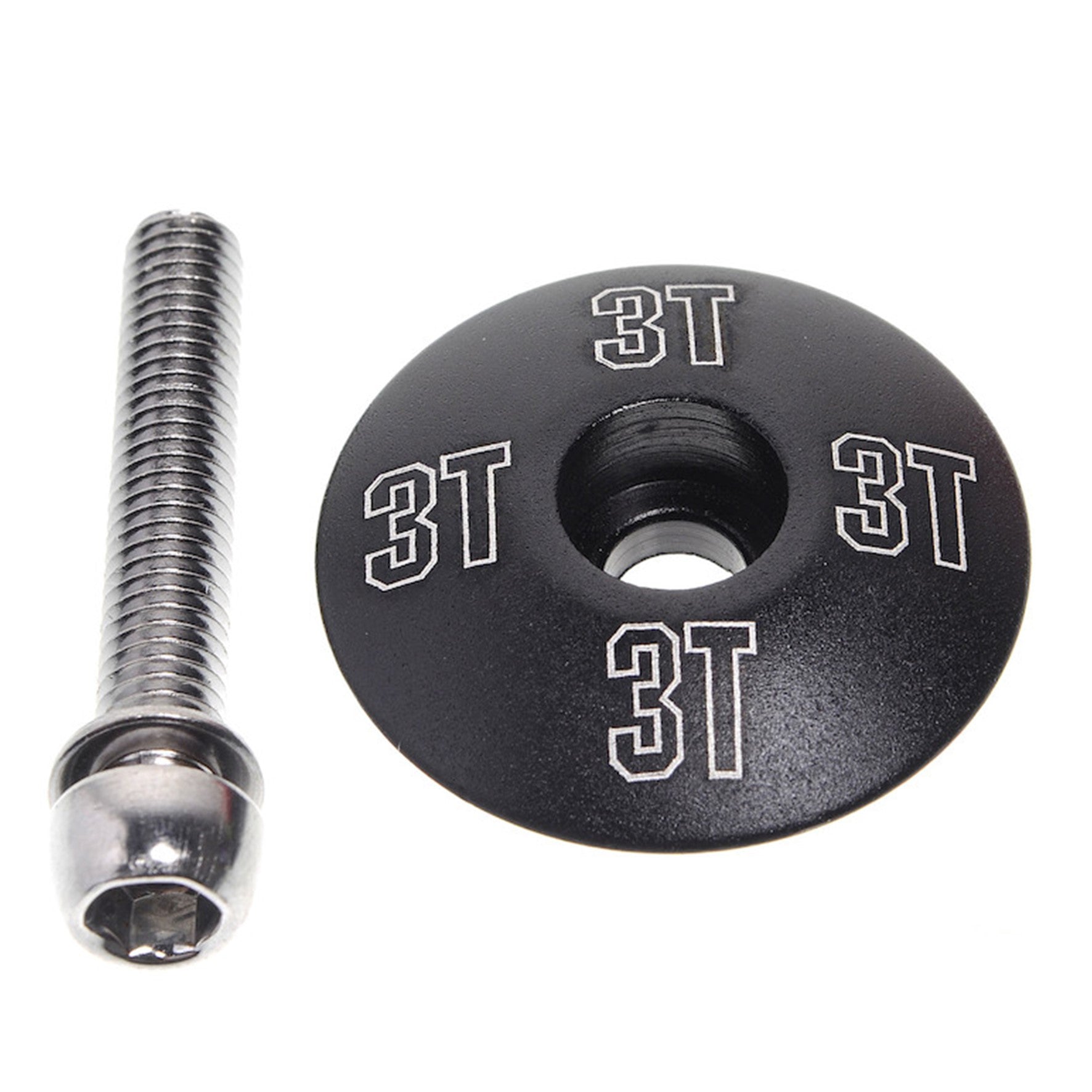 3t Cap 3T Headset Top Cap & Stainless Steel Bolt (1 1/8