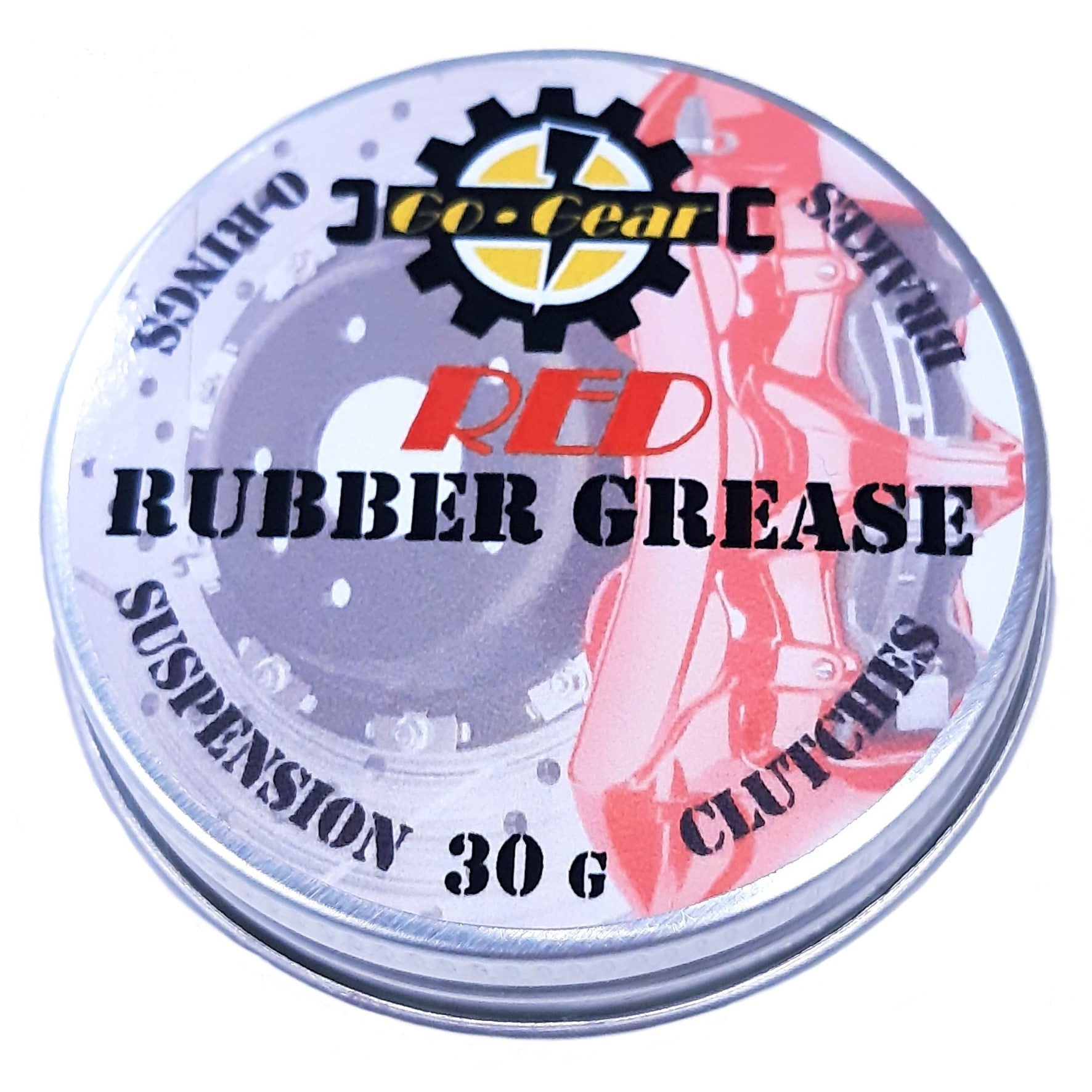 RED RUBBER GREASE - Hydraulic Brake Calipers Clutch Suspension O Rings emf Sports RED RUBBER GREASE - Hydraulic Brake Calipers Clutch Suspension O Rings emf Sports